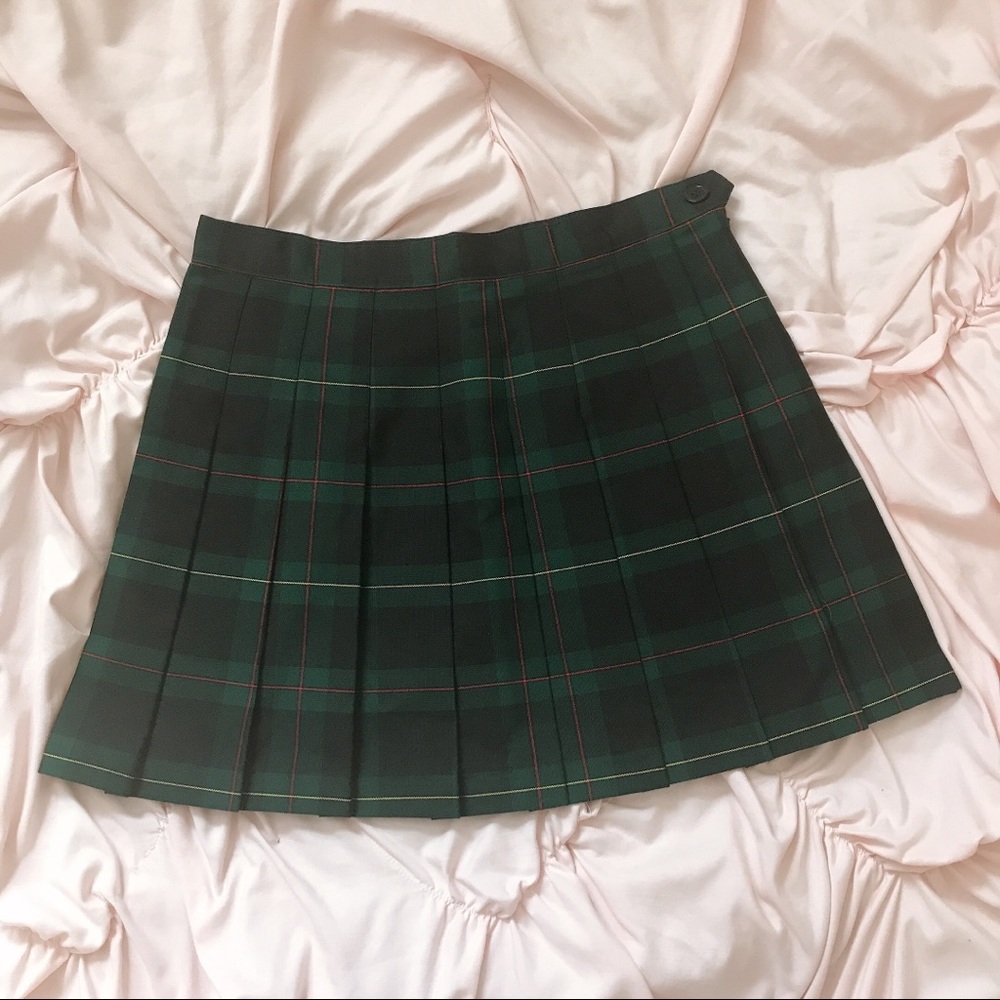 Plaid Tennis Skirt